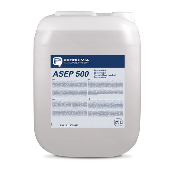 ASEP 500 - Desinfectante à base de alquilaminas terciárias - GAR. 25Lt