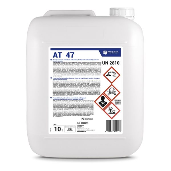 AT 47 - Lubrificante, antioxidante, desbloqueante e antihumidade - GAR. 10Lt