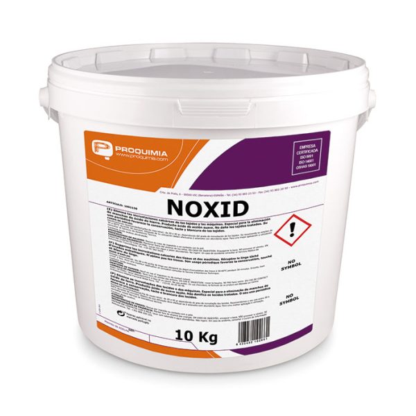 NOXID - Recuperador enérgico para lavandaria. - Balde 10 Kg (Lavandaria Industrial)