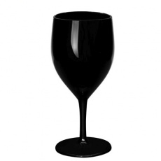 VN25-N - Copo de água preto opaco, 27cl - Embalagem 6 uni