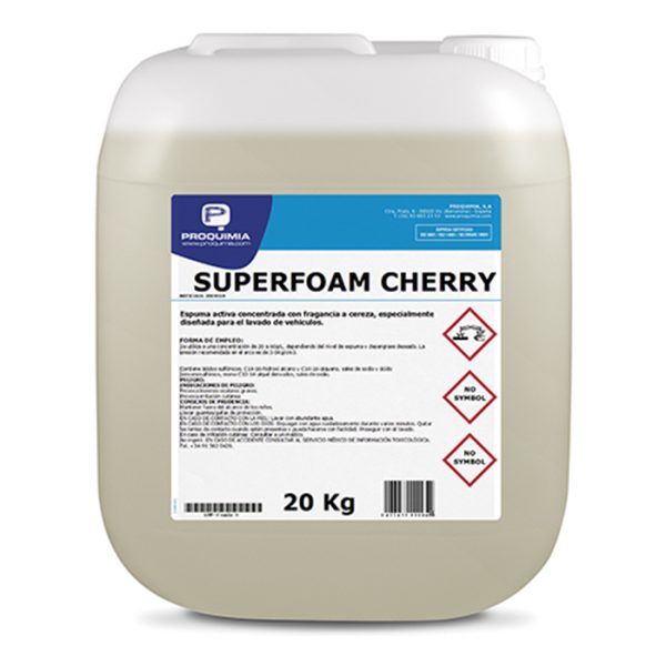 SUPERFOAM CHERRY - Espuma ativa branca altamente concentrada, cheiro a cereja - GAR. 20kg