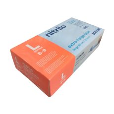 GD30BD - Luvas Nitrilo s/pó 30cm - Tam. L - 100 UN