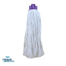 Esfregona profissional 100% algodão 225gr branco