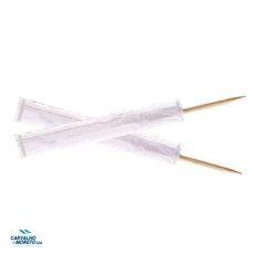 Palitos Embalados Individualmente – Madeira Natural – 6,5 cm – Emb. 1000 un.