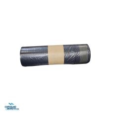 Saco do Lixo Preto 52x60 cm – 30 L c/ Fecho Fácil – Rolo 20 Sacos (1 Rolo)