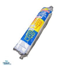 Saco do Lixo Branco 60x80 cm – 50 L c/ Fecho Fácil – Rolo 10 Sacos (1 Rolo)